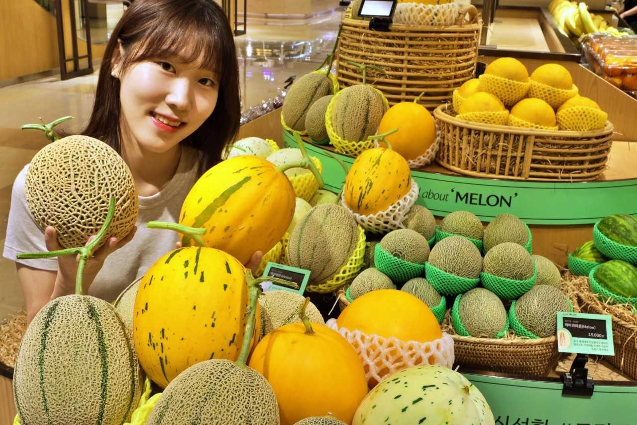 롯데백화점이 전 매장을 대상으로 '올 어바웃 멜론(All about Melon)' 행사를 진행한다. [롯데백화점 제공]