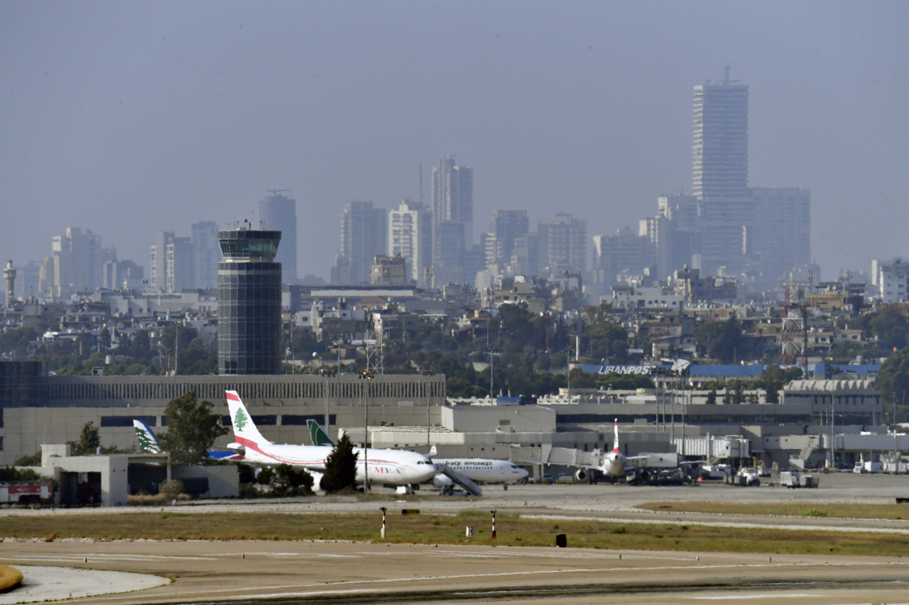 레바논 베이루트 라피크 하리리 국제공항[EPA]