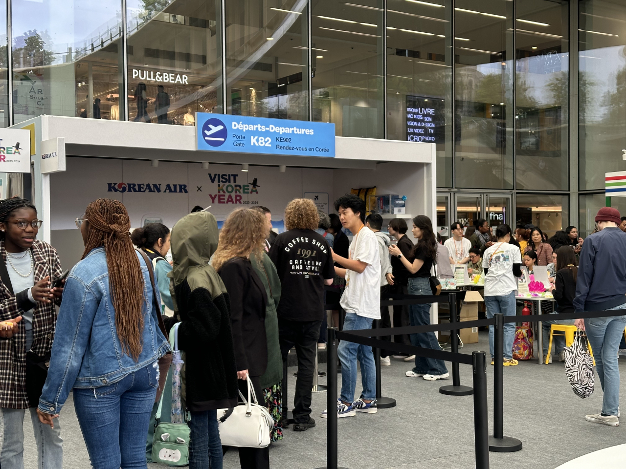 한국행 비행기 타기, 한국여행 리허설도