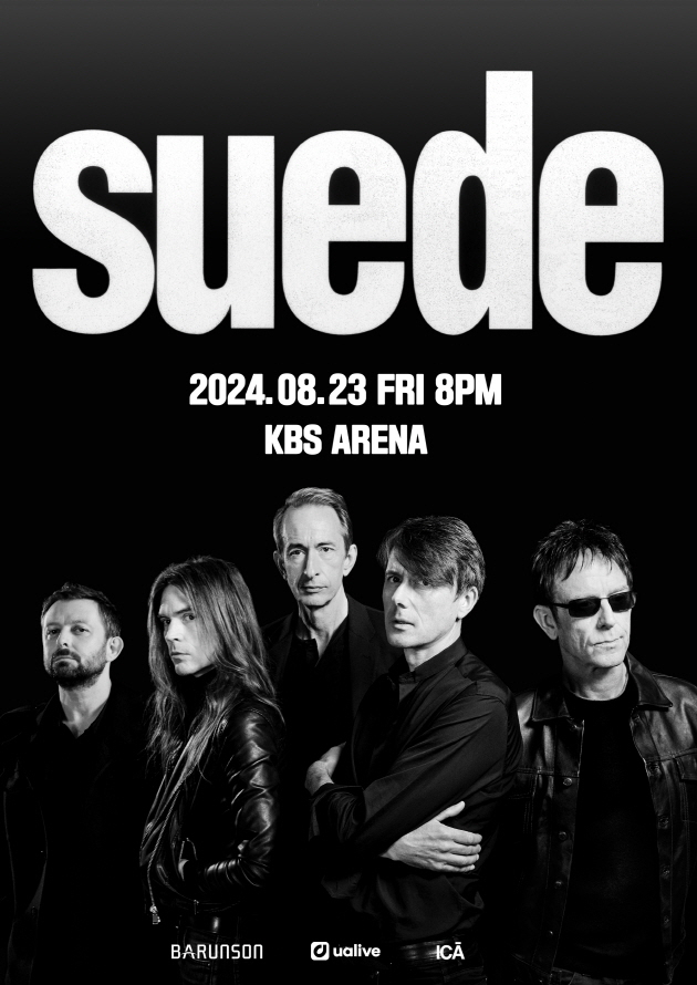 Poster for "Suede Live in Seoul" (ualive)