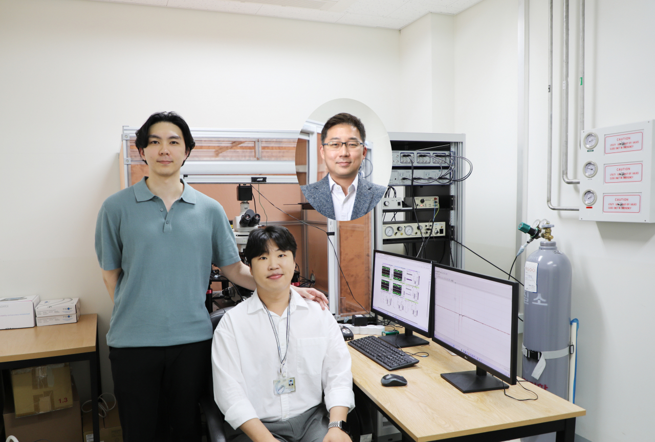 이번 연구를 수행한 DGIST 연구팀. 김승준(왼쪽부터) 박사, 장규빈 연구원, 고재원 교수.[DGIST 제공]