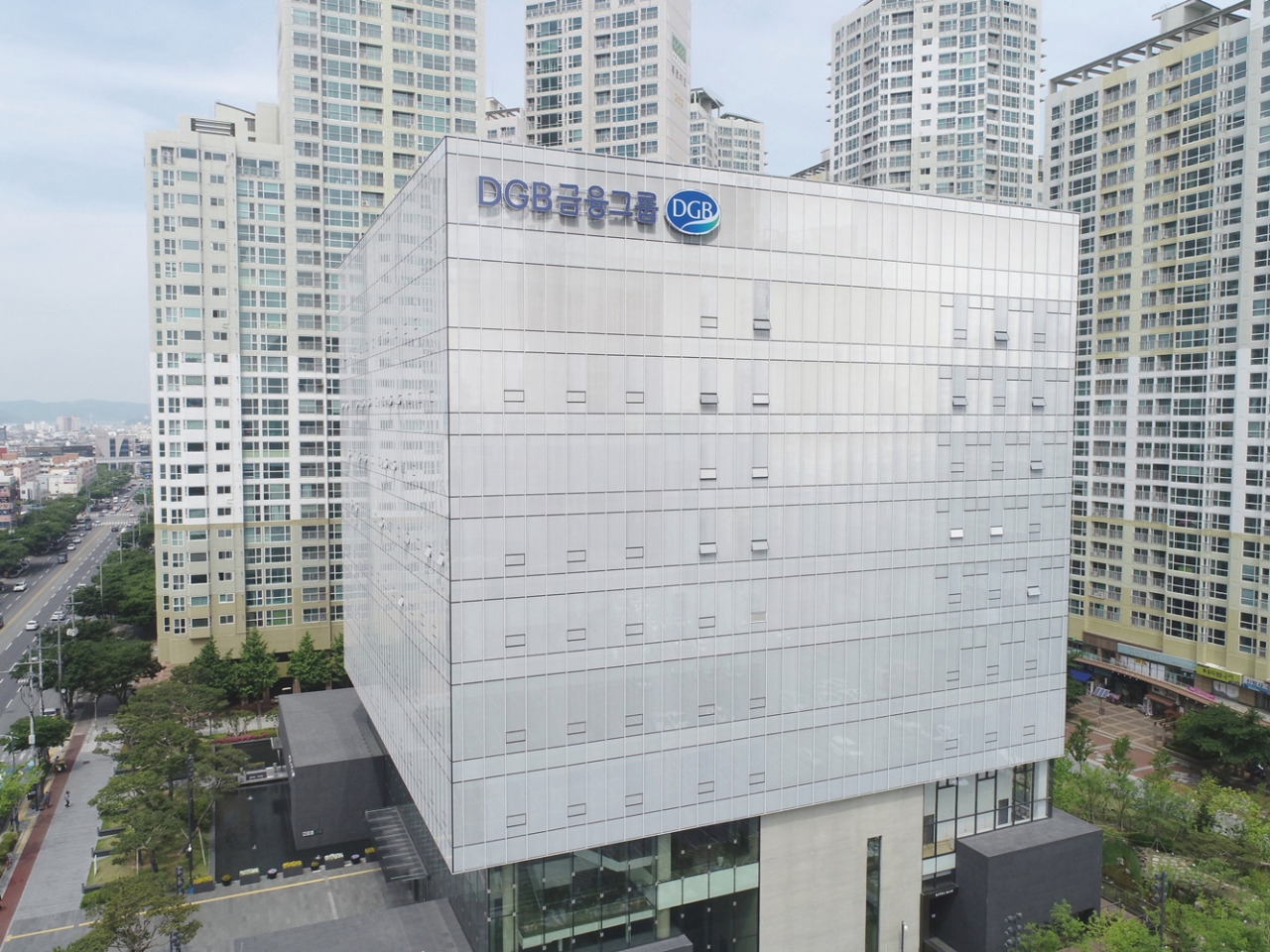 DGB대구은행 제2본점 전경.[DGB금융그룹 제공]