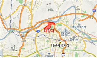 스마트혁신지구 조성사업 대상지.[대구시 제공]