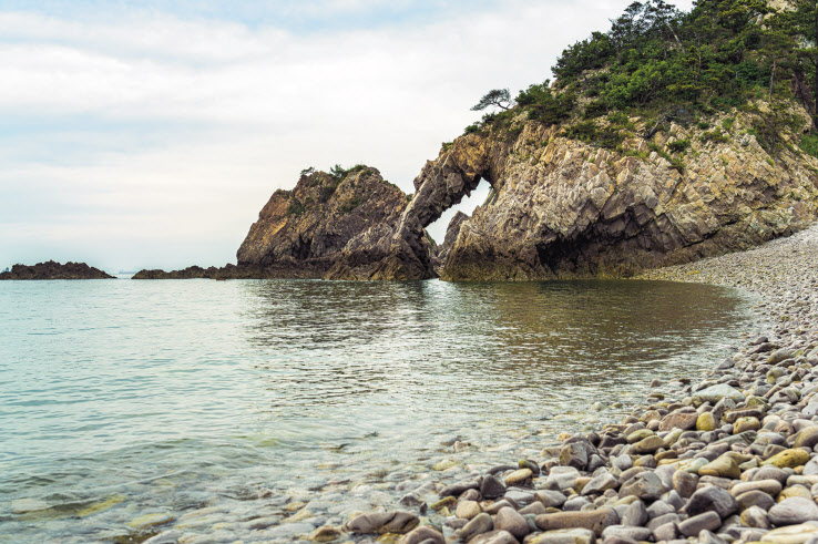 충남 서산시 코끼리 바위