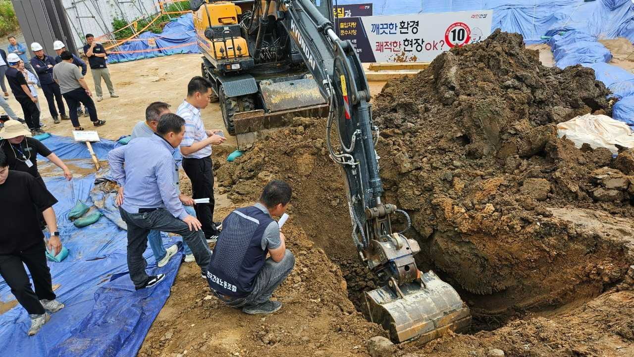 일곡근린공원 개발 현장