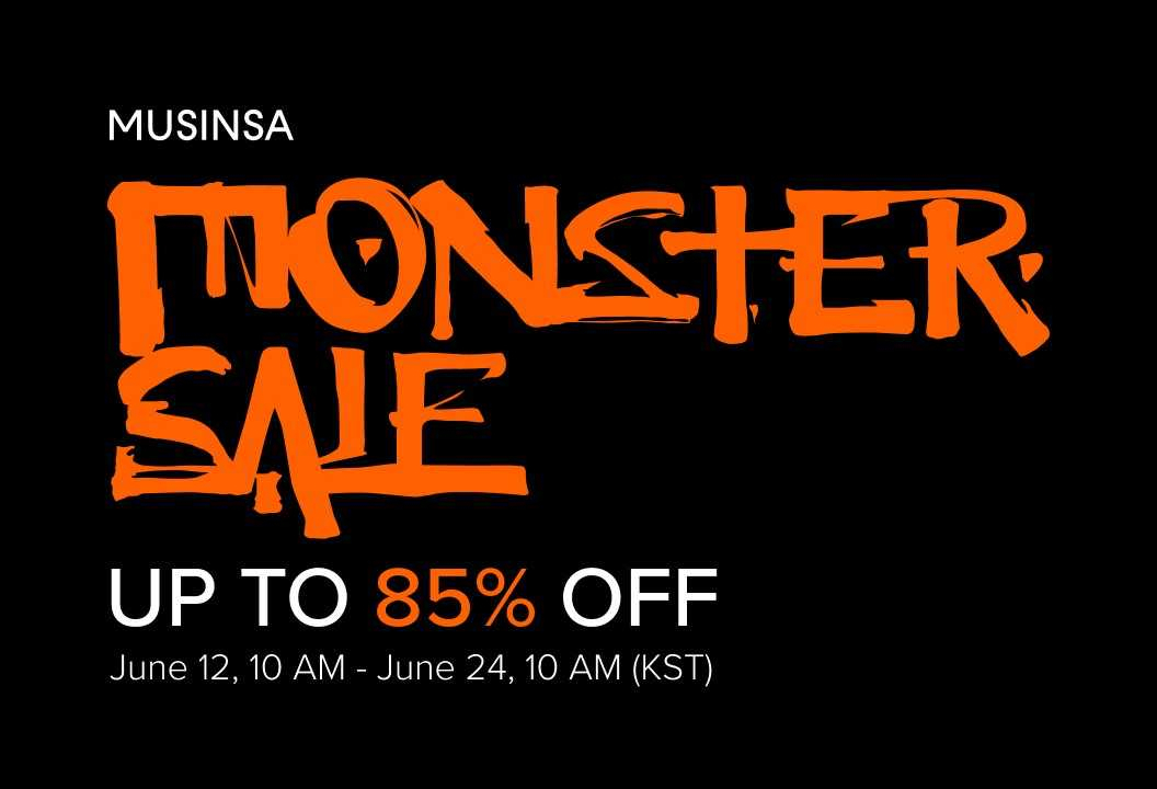 무신사가 미국, 싱가포르, 일본, 태국 등 해외 13개국에서 ‘2024 무신사 몬스터 세일(Monster Sale)’을 진행했다. [무신사 제공]