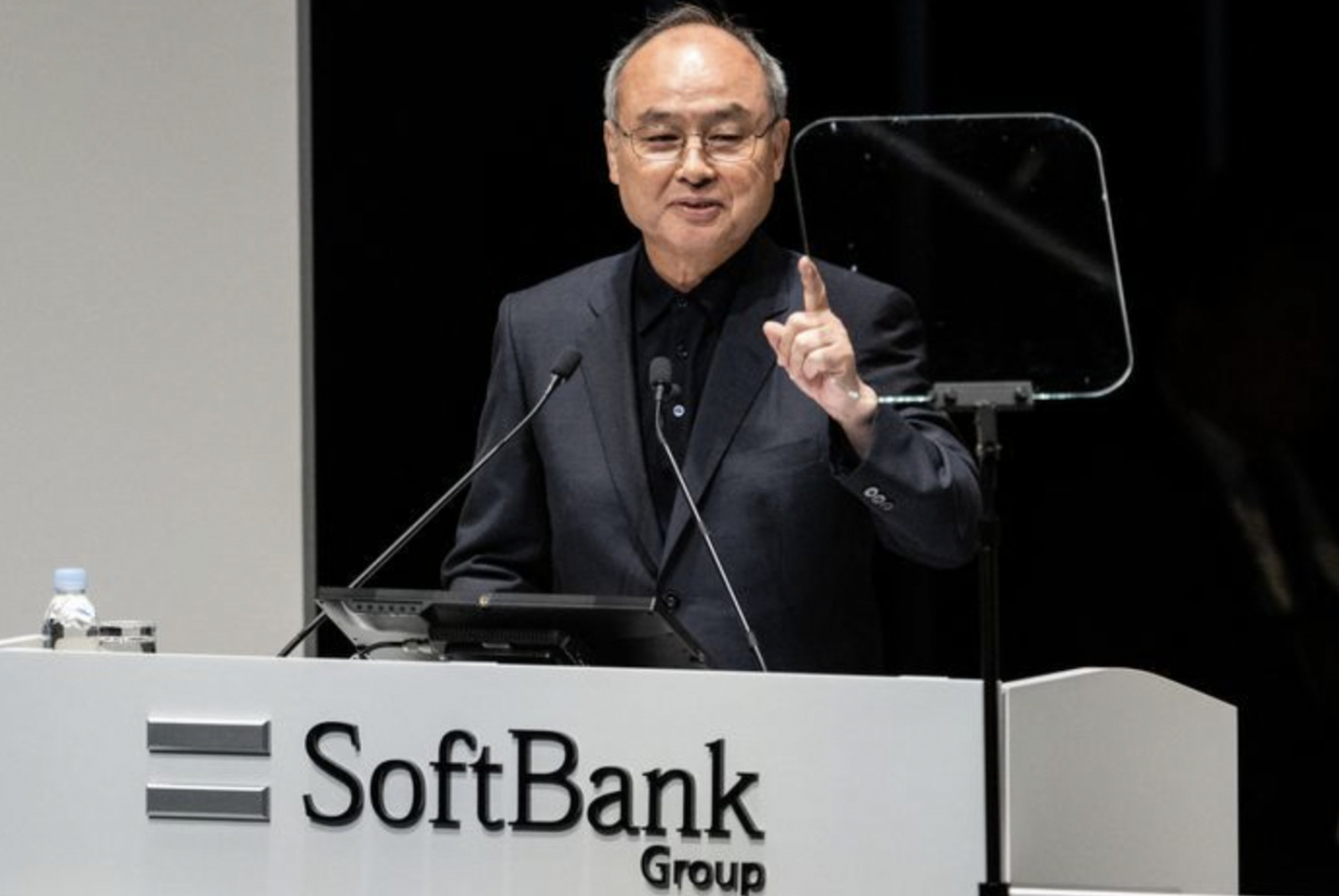 손정의(孫正義·일본명 손 마사요시) 일본 소프트뱅크그룹(SBG) 회장. [WSJ 캡처]