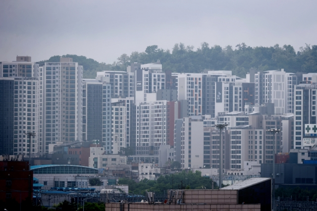 서울 아파트 단지 [연합]