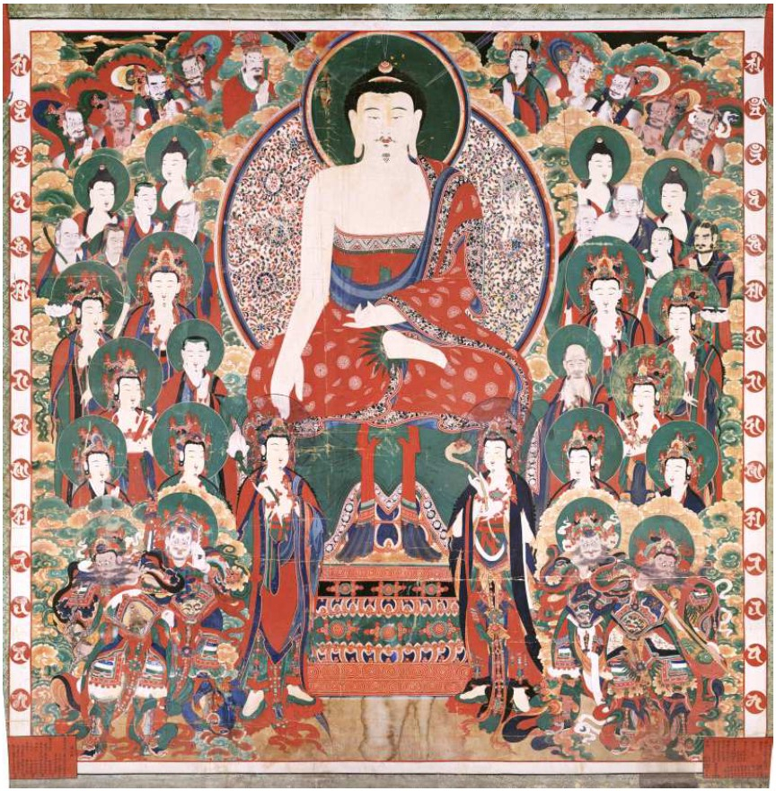 영덕 장륙사 영산회상도. [국가유산청]