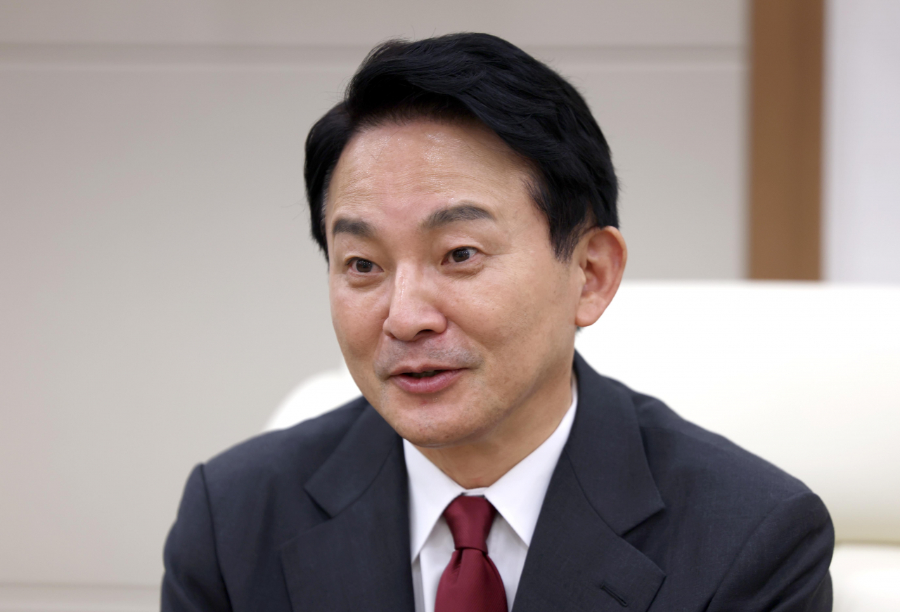 국민의힘 7·23 전당대회 당권주자인 원희룡 후보 [연합]