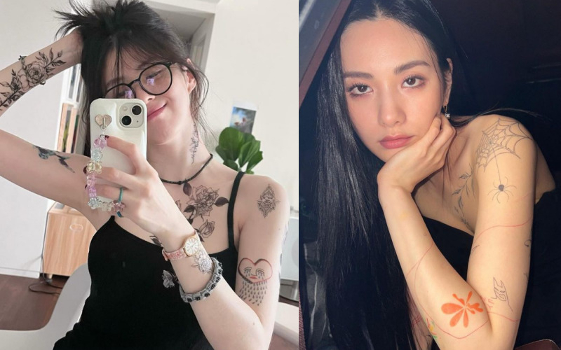 한소희, 나나 SNS