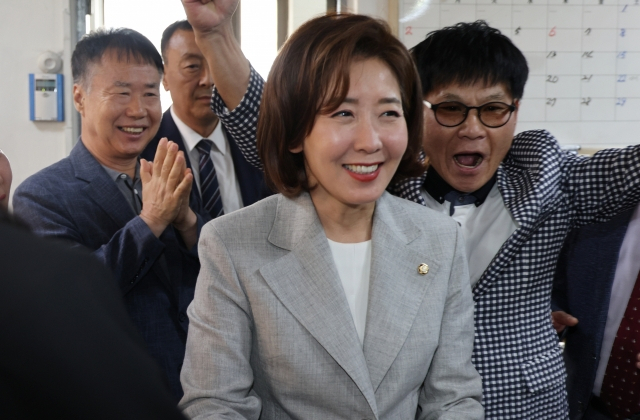 나경원 국민의힘 대표 후보. [연합]