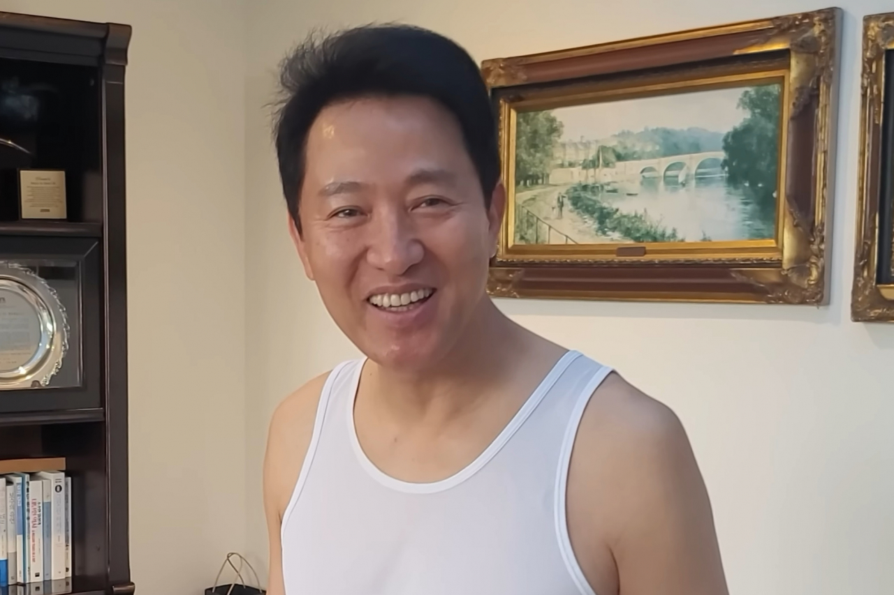 오세훈 서울시장이 유튜브를 통해 일상 모습을 공개했다. [유튜브 휴먼스토리]