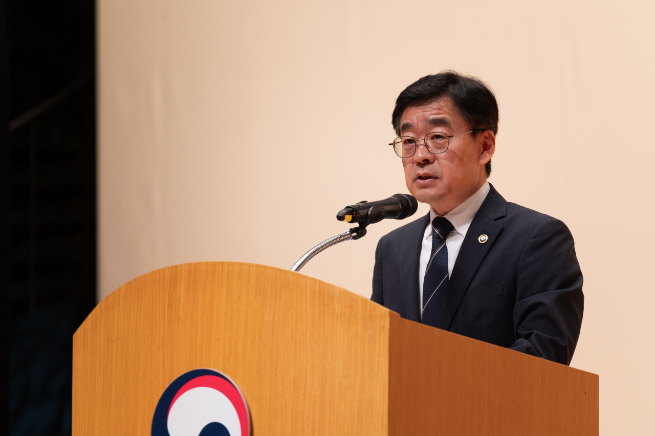 장동언 제16대 신임 기상청장이 1일 공식 취임했다.[기상청 제공]