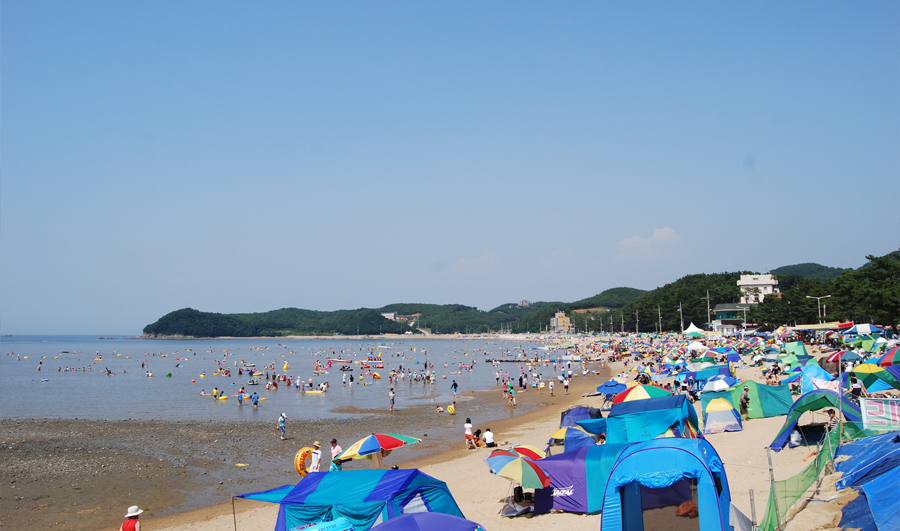 장경리 해변