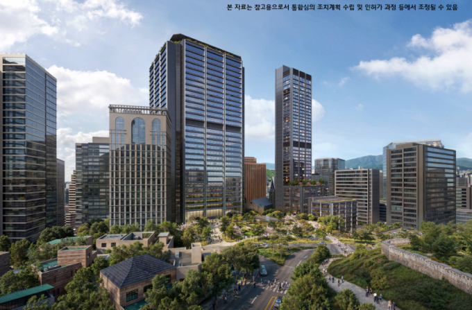 양동제4-2‧7지구 도시정비형 재개발사업 투시도[사진=서울시 제공]