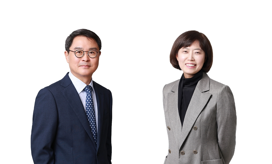 윤기원(왼쪽부터) 대표변호사, 이유정 대표변호사[법무법인 원 제공]