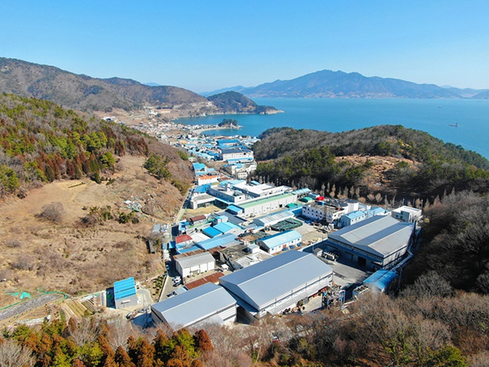 여수 오천산단 전경.