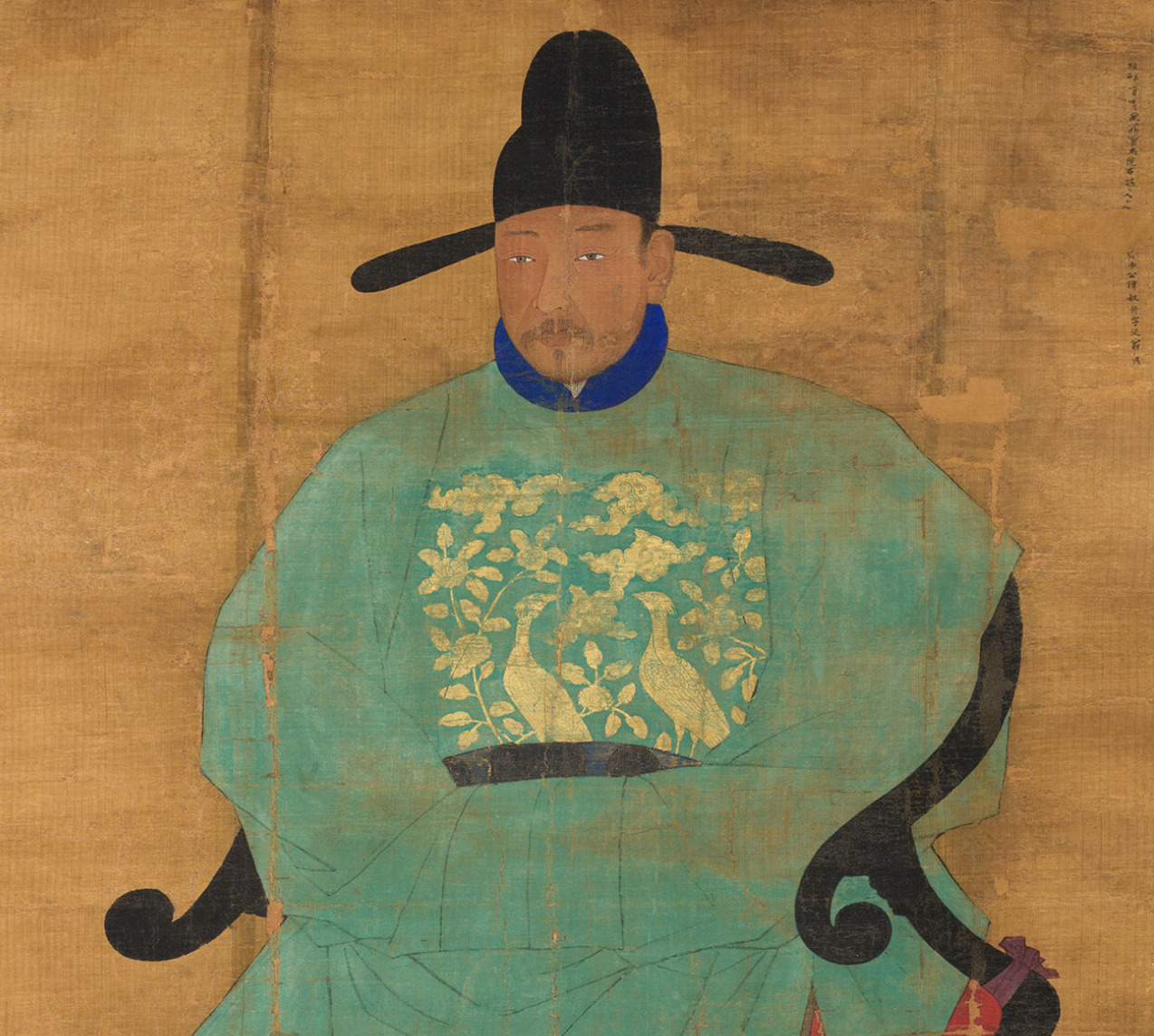 신숙주 초상(확대) [국가유산청]