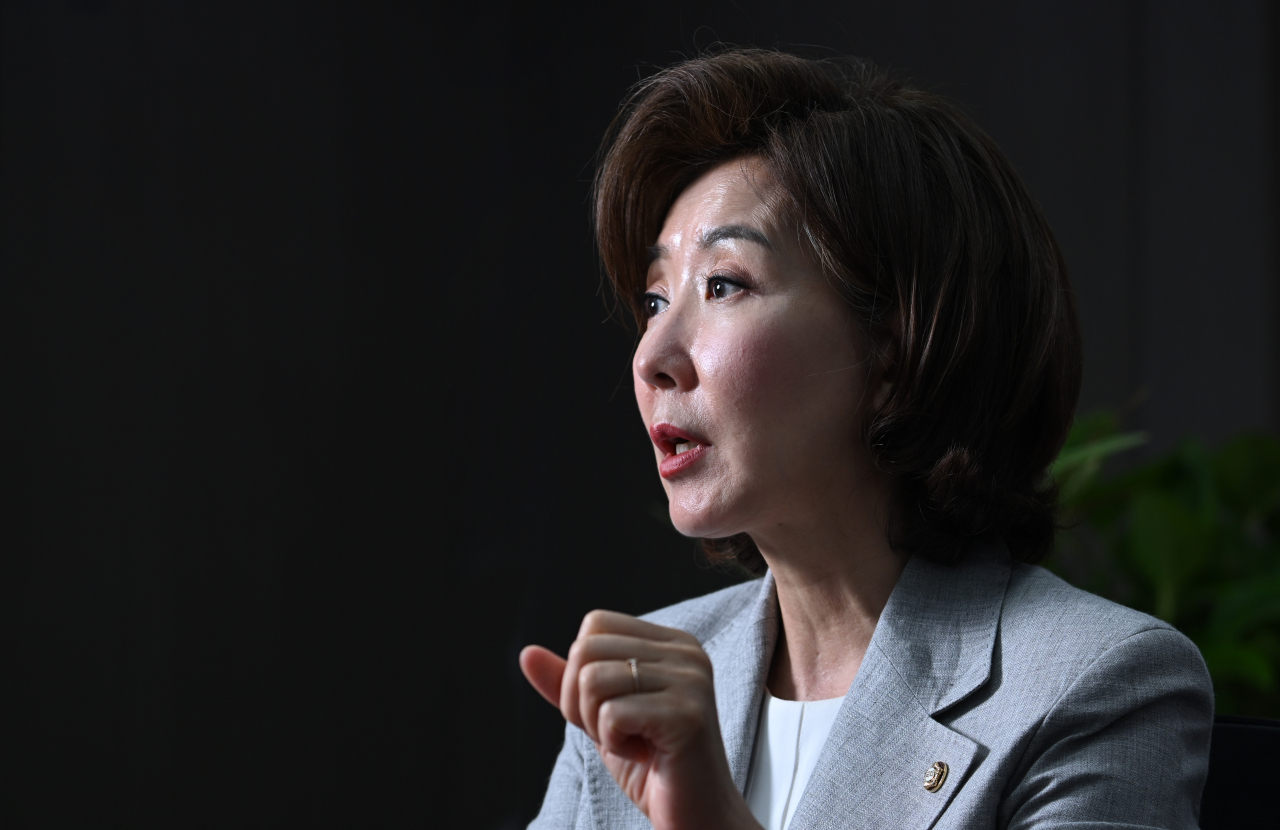 나경원 국민의힘 의원이 2일 오후 서울 여의도 국회 의원회관에서 헤럴드경제와 인터뷰를 하고 있다. 임세준 기자