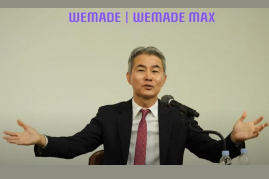 장현국 위메이드 부회장. [위메이드 유튜브 캡처]