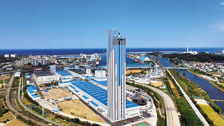 강원도 동해시 LS전선 HVDC(초고압직류송전) 케이블 전용 공장 전경 [LS전선 제공]