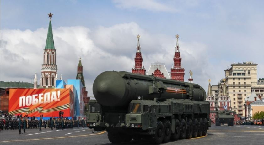 야르스 ICBM 발사대. [연합]