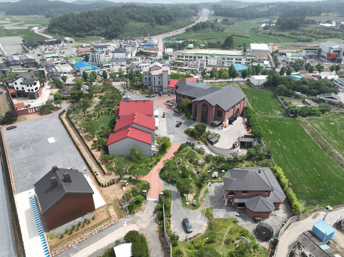 광주 광산구 꿀벌정원.