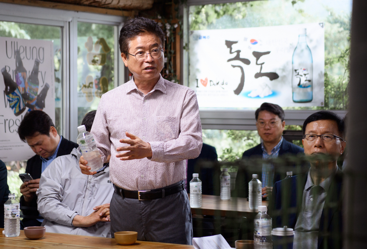 이철우 경북지사는 6~7일 양일간 미래 신산업 발굴 위해 울릉도 현장을 방문했다.[경북도 제공]
