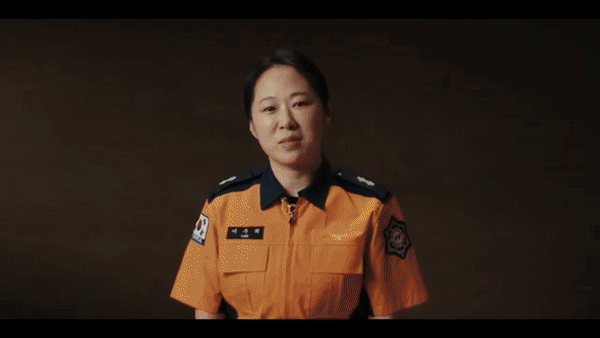 소방관들의 쾌적한 휴식과 회복, 안전을 응원하는 메시지를 담은 현대차그룹의 새 캠페인 영상 ‘사륙, 사칠’. [현대차그룹 제공]