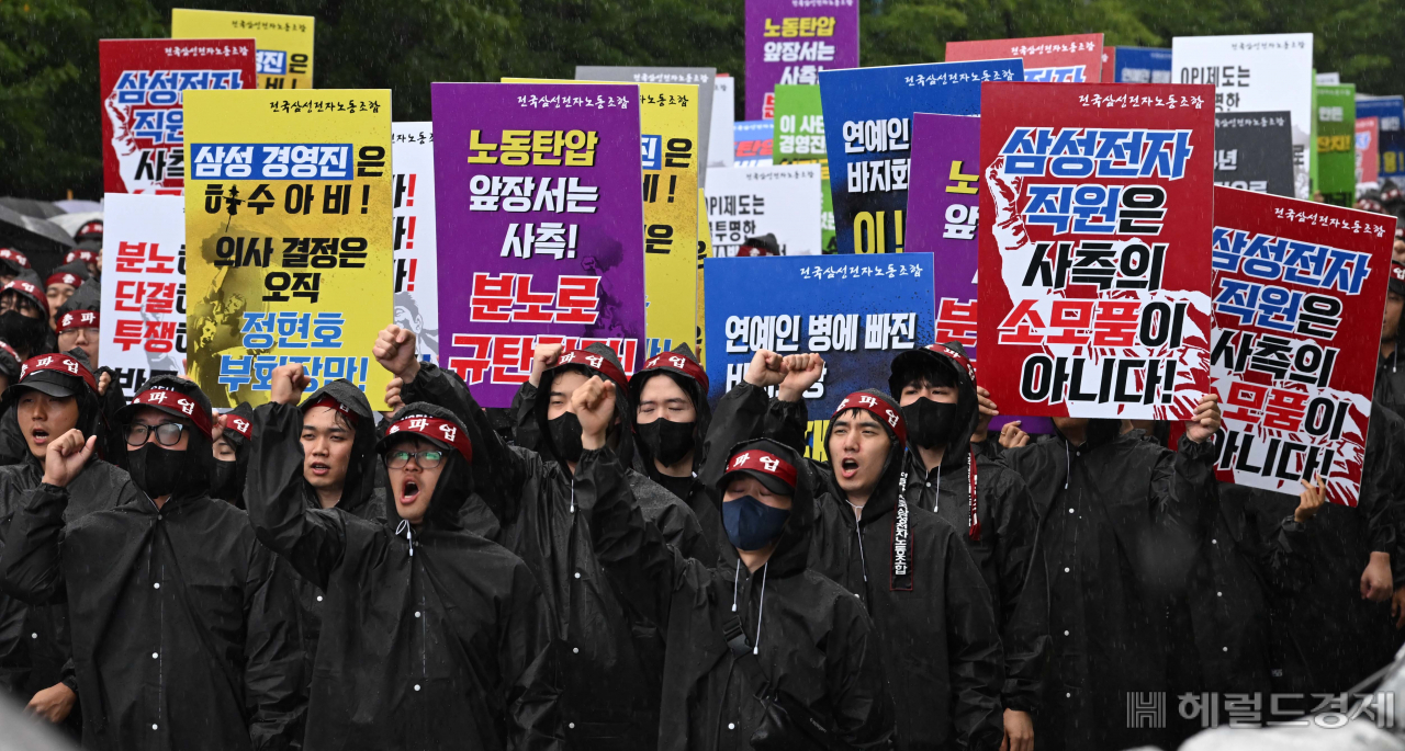 ‘황금알’ HBM 라인까지 멈추자는 삼성 노조…반도체 ‘골든타임’ 놓칠라[비즈360]