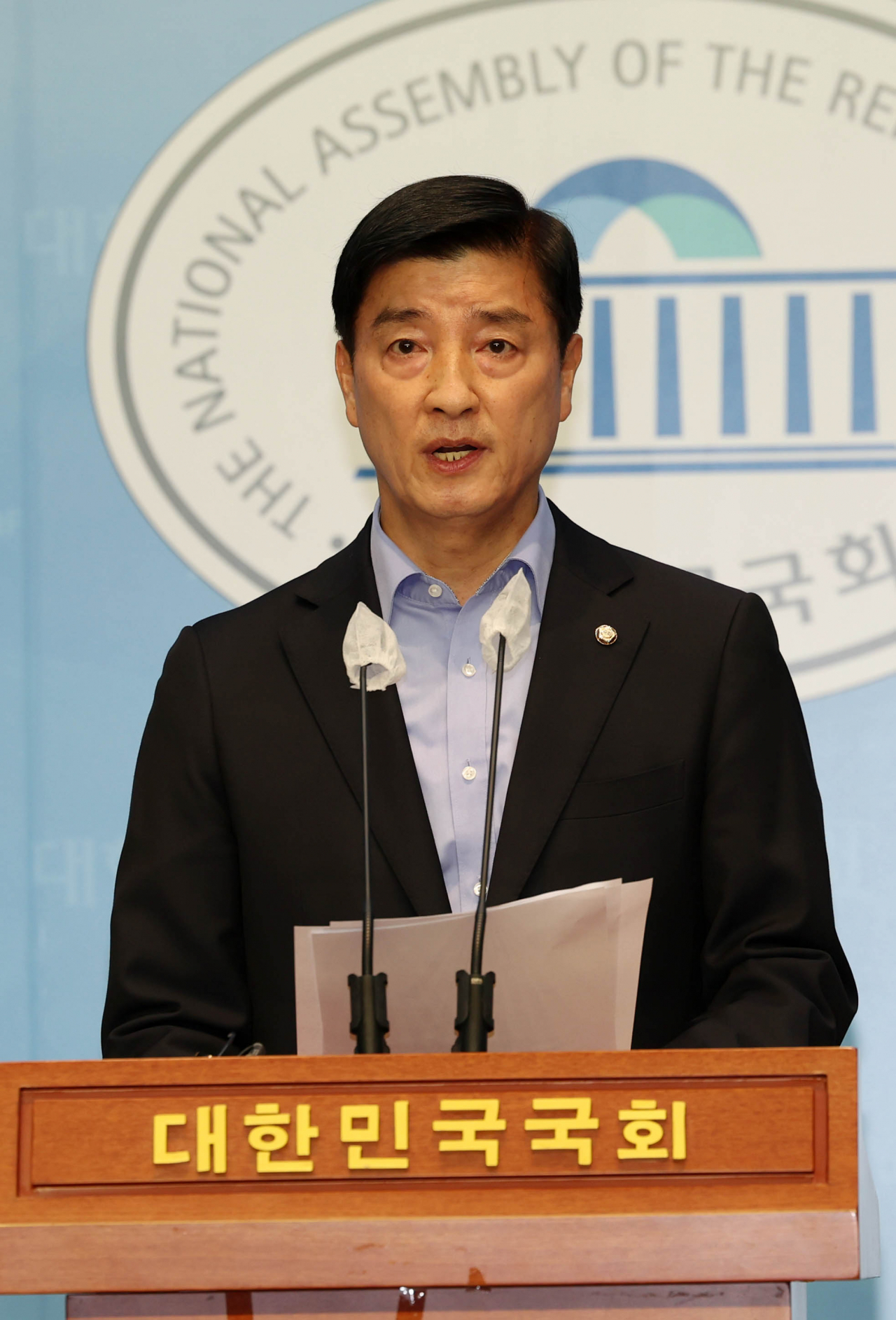 이해식 더불어민주당 수석대변인. 이상섭 기자