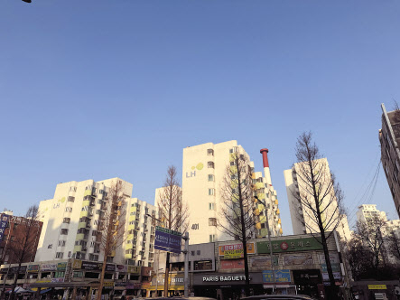 서울 노원구 상계동 아파트단지 모습 박로명 기자