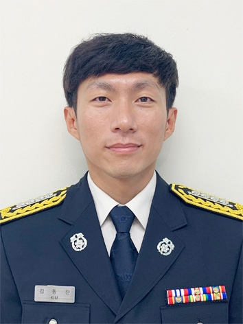 강원특별자치도소방본부 환동해특수대응단 김동찬(41) 소방장. [강원특별자치도소방본부 환동해특수대응단 제공]