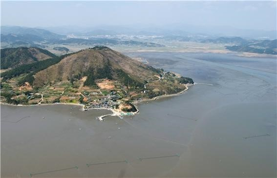 순천 화포 해변.