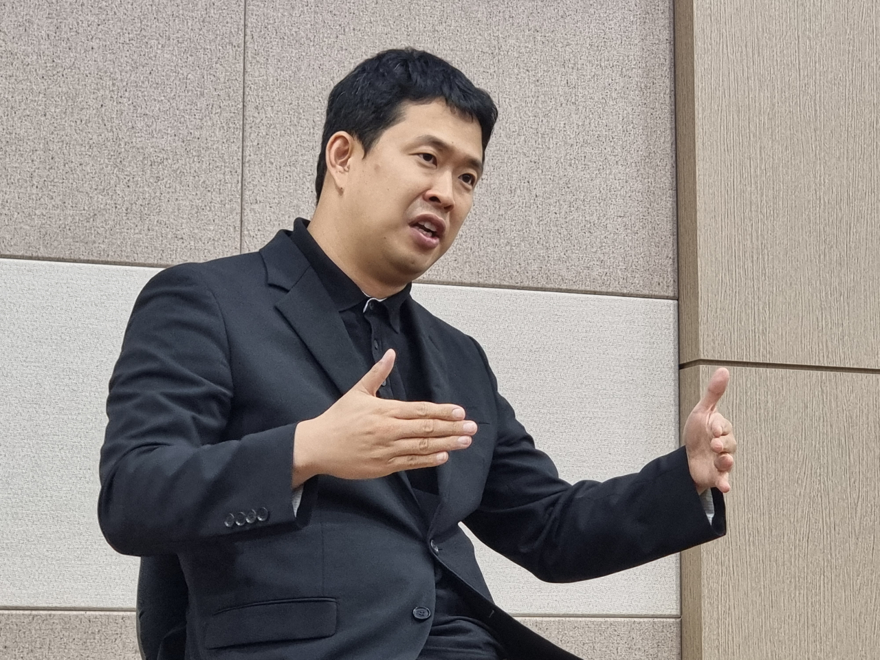 홍석원 부산시립교향악단 제12대 예술감독. [사진=임순택 기자]