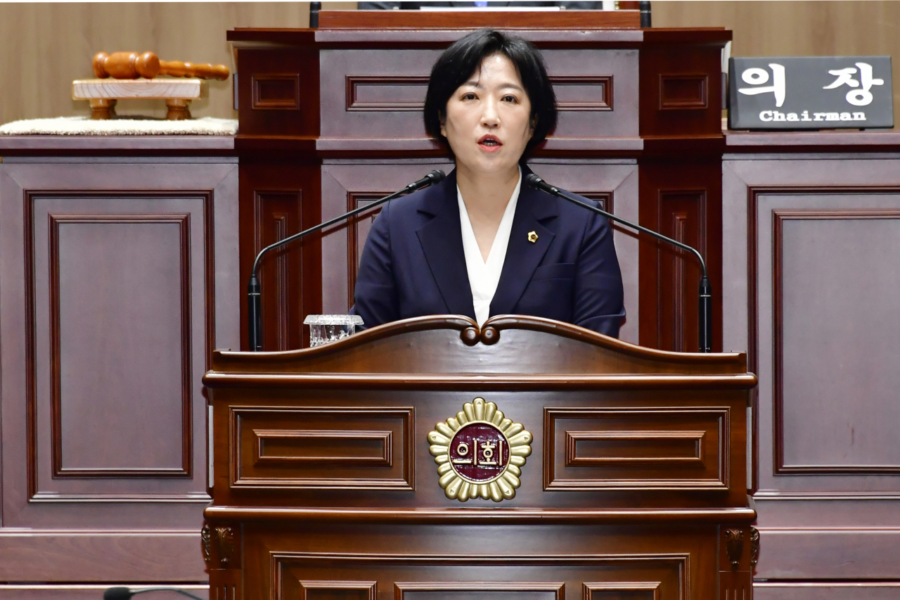신수정 광주광역시의회 의장