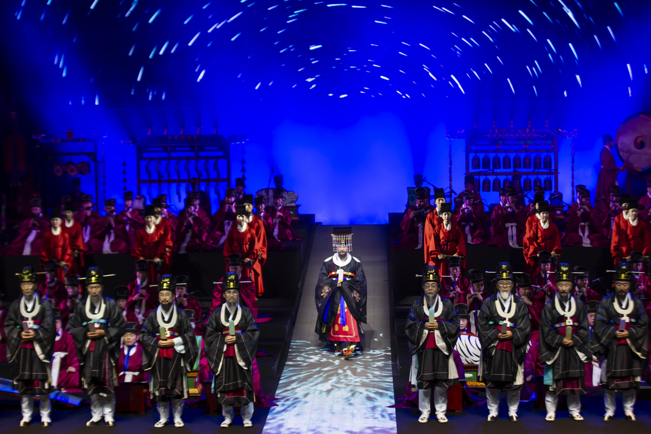 국립국악원이 복원한 대한제국의 사직제례악 [국립국악원 제공]