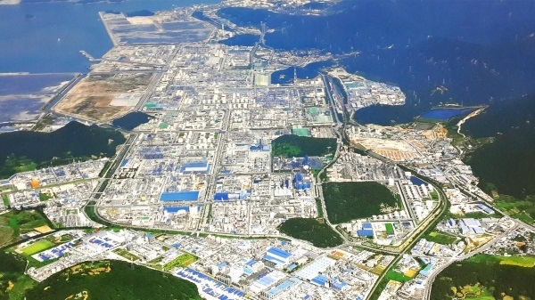 여수산단 전경.