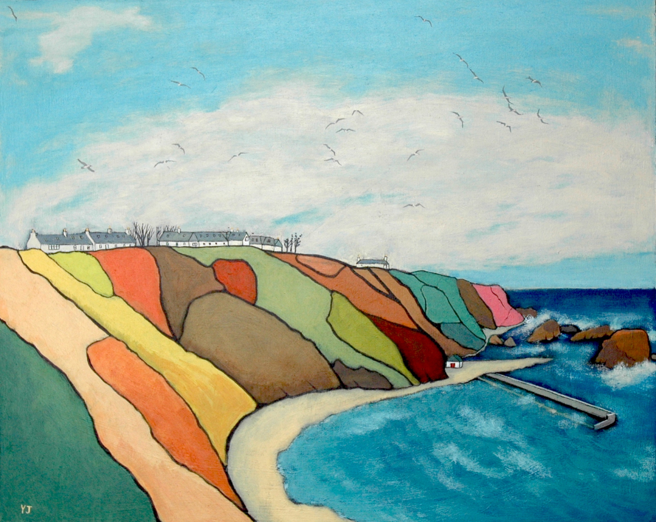 스톤해븐 해안 절벽 (Clifftop Cottages II)