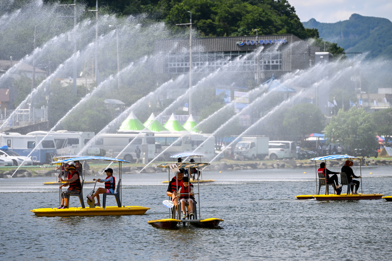 비가 와도 좋은 날, 워터밤 원조 장흥물축제 초읽기[함영훈의 멋·맛·쉼]