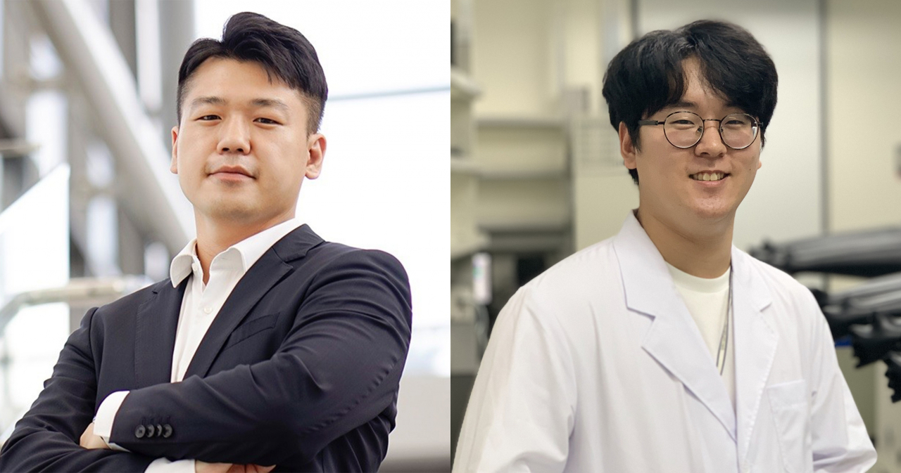 이번 연구를 주도한 이홍경(왼쪽) DGIST 교수와 임민홍 석박사통합과정.[DGIST 제공]