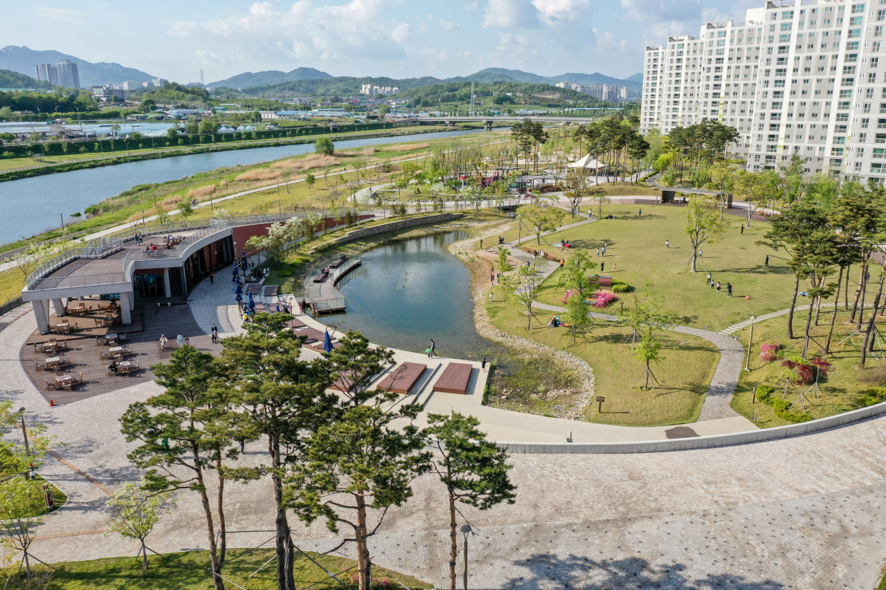 다산동 수변공원
