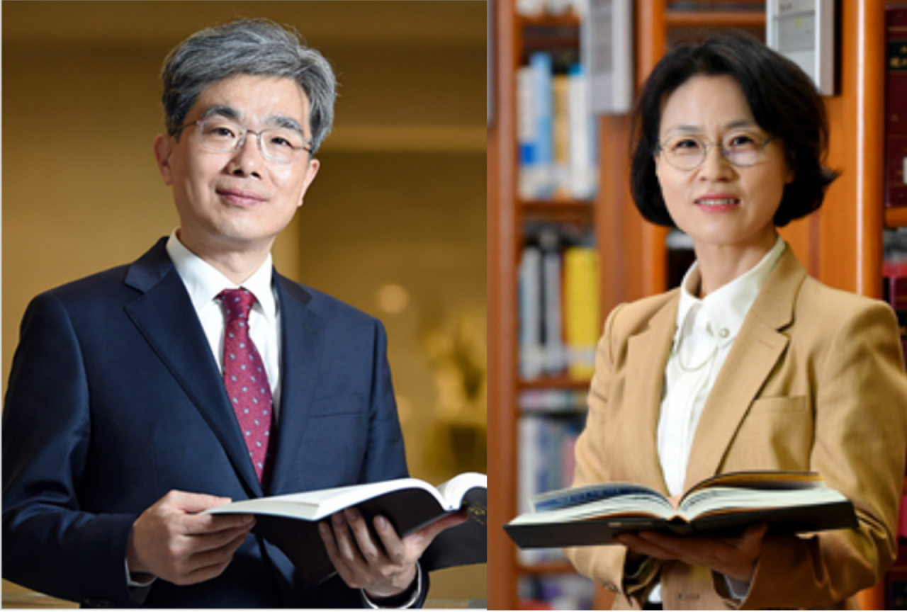 김상환(왼쪽부터) 대법관과 오경미 대법관은 다수의견에 대한 보충의견을 제시했다.