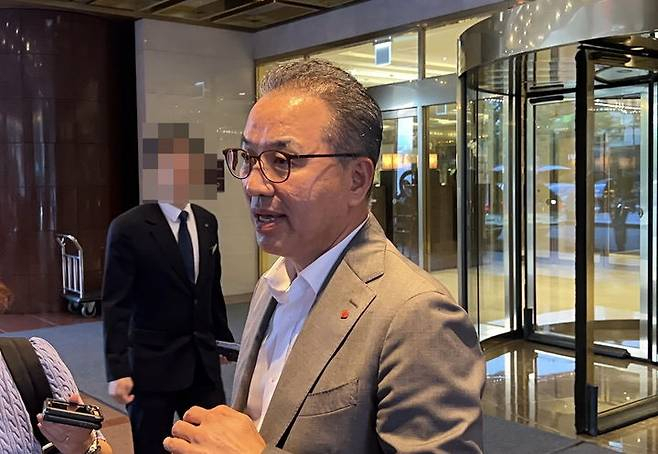 정준호 롯데백화점 대표. [뉴시스]