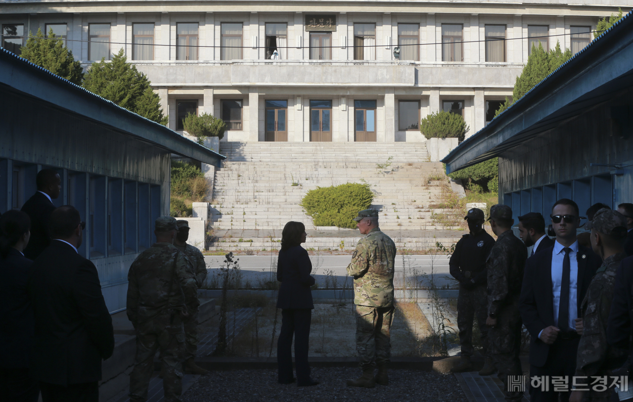 김정은과 ‘러브레터’ 없다는 해리스…바이든 대북정책 계승할 듯