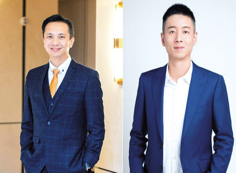 마르코 양(왼쪽) 알리바바닷컴 한국 총괄과 앤드루 정 알리바바닷컴 부대표[알리바바닷컴 제공]