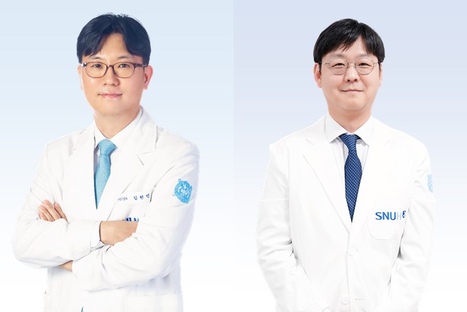 분당서울대병원 소아청소년과 김헌민 교수(좌), 조재소 교수(우)