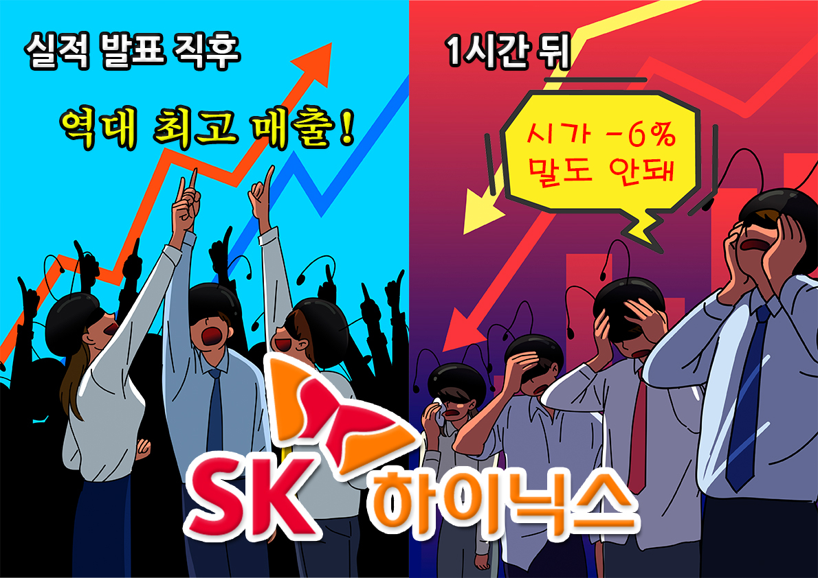 “역대 최대 매출·영업익 5조 찍은 날 주가는 -6%, 이거 맞아?”…미국發 폭풍우에 휩쓸린 韓 반도체株 [투자360]