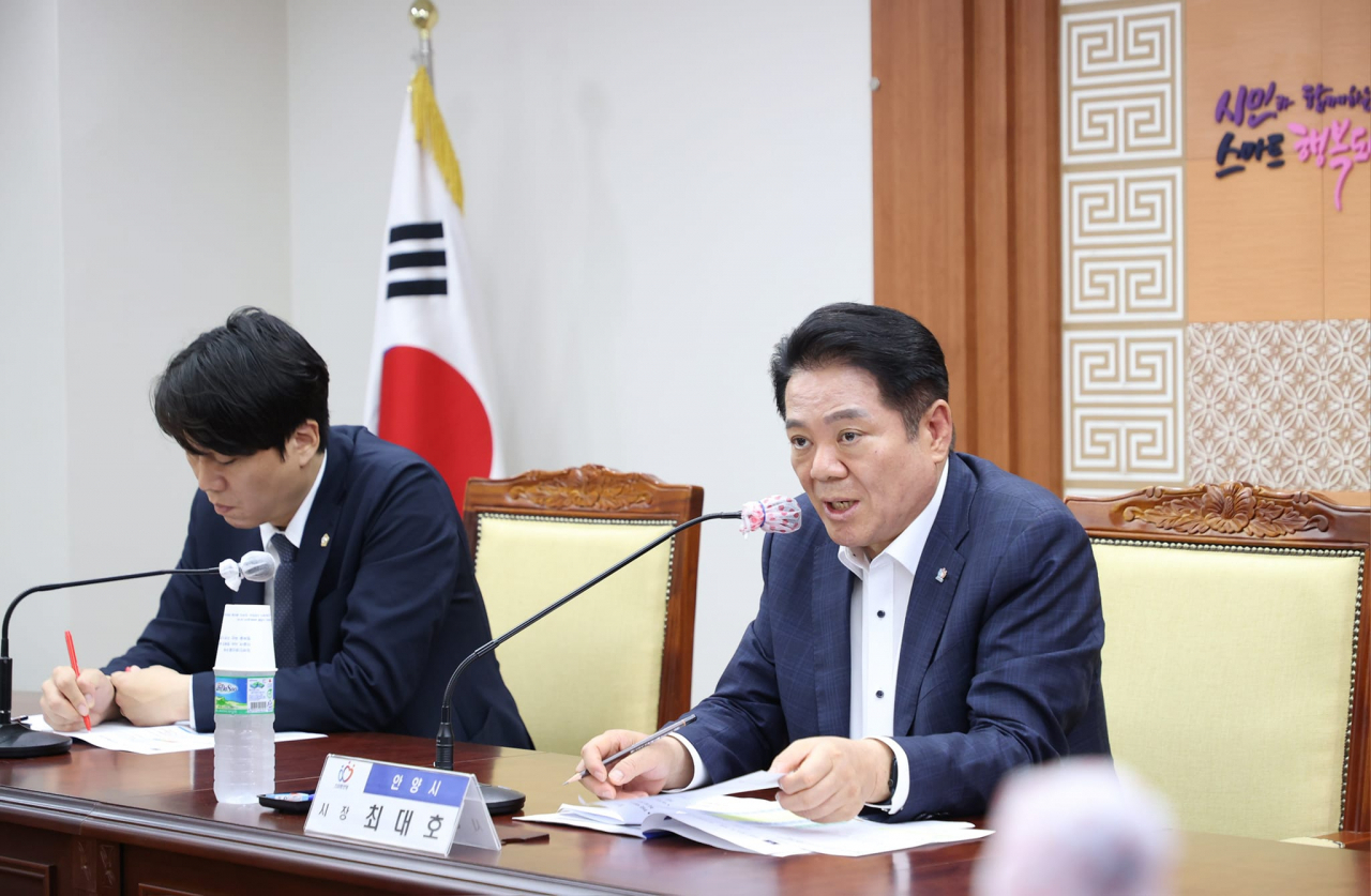 최대호 안양시장.